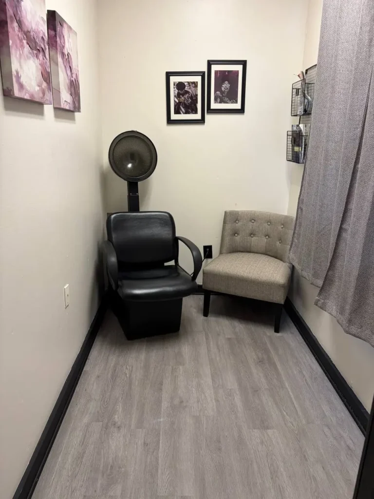 modern salon styling station humble tx