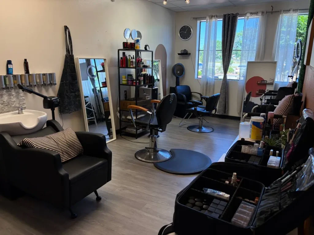 window executive salon suite humble